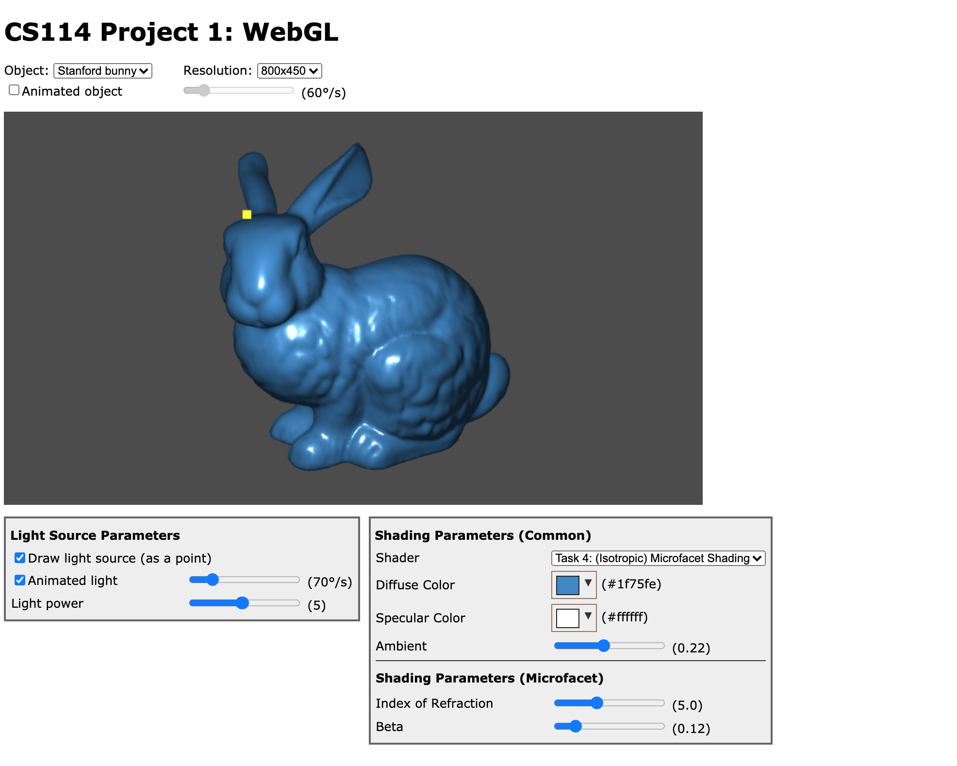 WebGL Project